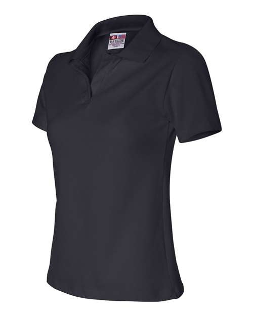 Bayside 1050 Women's USA-Made V-Neck Polo
