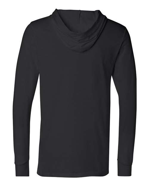 BELLA + CANVAS 3512 Unisex Jersey Hooded Long Sleeve Tee