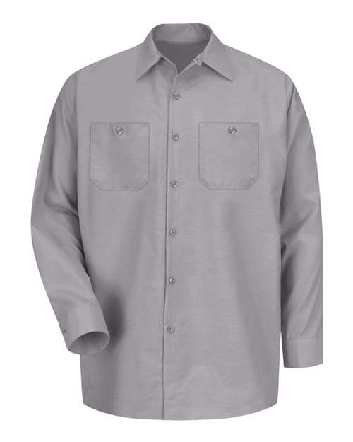 Red Kap SP14 Men's Industrial Long Sleeve Work Shirt
