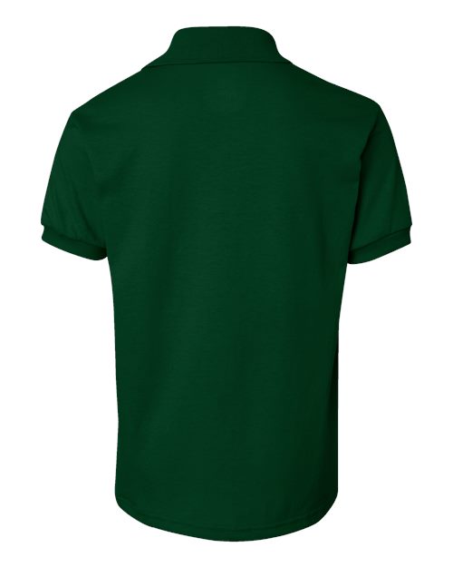 Hanes 054Y Youth EcoSmart® Jersey Polo