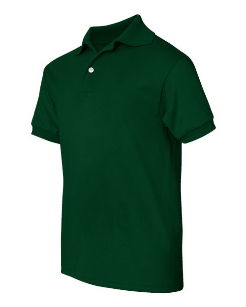 Hanes 054Y Youth EcoSmart® Jersey Polo