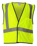 Kishigo 1193-1194 Unisex Economy Single Pocket Hook-and-Loop Mesh Vest