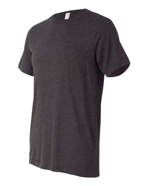 BELLA + CANVAS 3021 Men's Jersey Pocket Tee