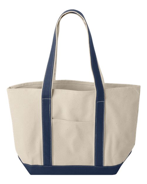 Liberty Bags 8871 Windward Large Cotton Canvas Classic Resort Tote