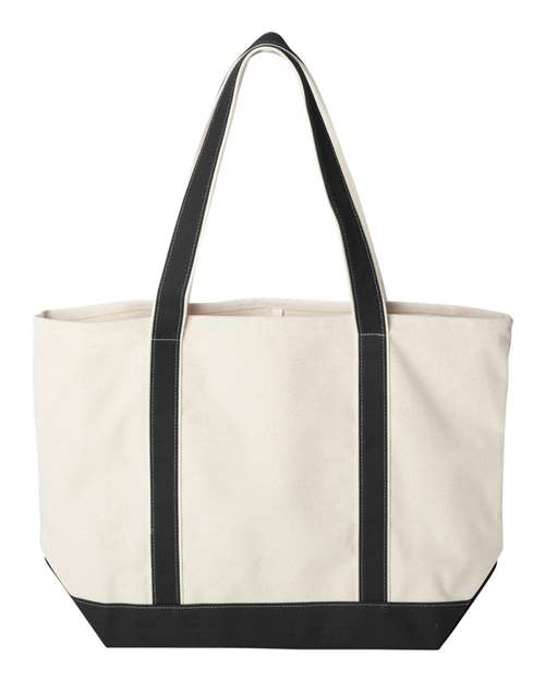 Liberty Bags 8872 Carmel Classic XL Cotton Canvas Resort Tote