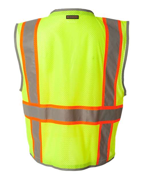 Kishigo 1510-1511 Unisex Premium Brilliant Series® Heavy-Duty Class 2 Vest