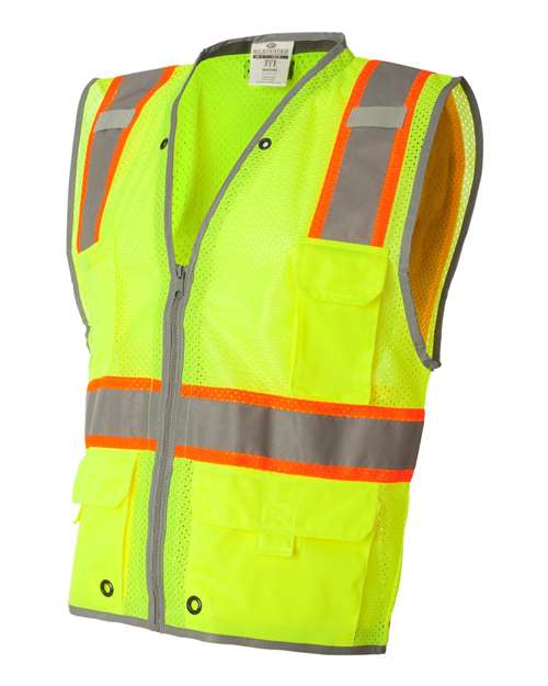 Kishigo 1510-1511 Unisex Premium Brilliant Series® Heavy-Duty Class 2 Vest