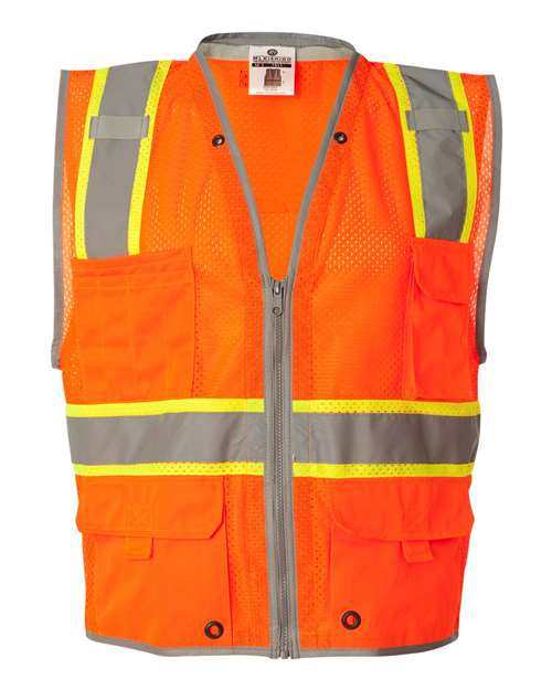Kishigo 1510-1511 Unisex Premium Brilliant Series® Heavy-Duty Class 2 Vest