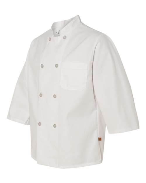 Chef Designs 0402 Three-Quarter Sleeve Chef Coat