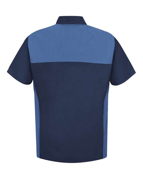 Red Kap SP28 Men's Short Sleeve Motorsports Shirt