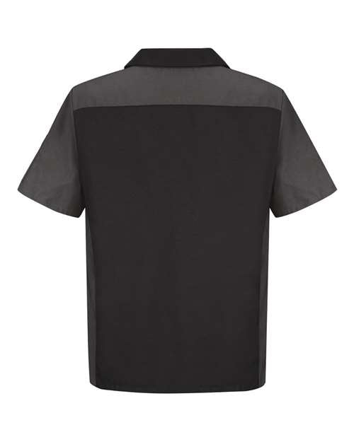 Red Kap SY20 Men's Short Sleeve Automotive Crew Shirt