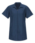 Red Kap KP43 Women's Zip Front Smock