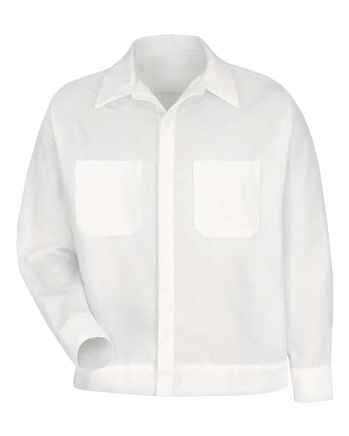 Red Kap SP35 Men's Button-Front Shirt Jacket