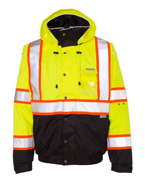 Kishigo JS119-120 Unisex Premium Brilliant Series® Bomber Jacket