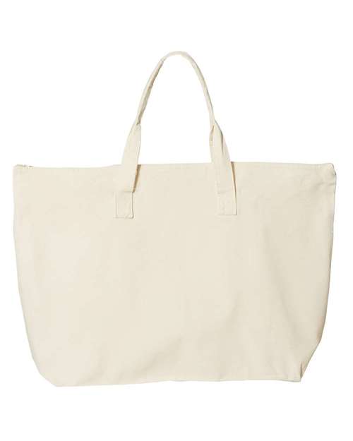 Liberty Bags 8863 Tote with Top Zippered Closure