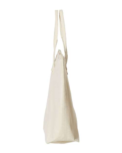 Liberty Bags 8863 Tote with Top Zippered Closure