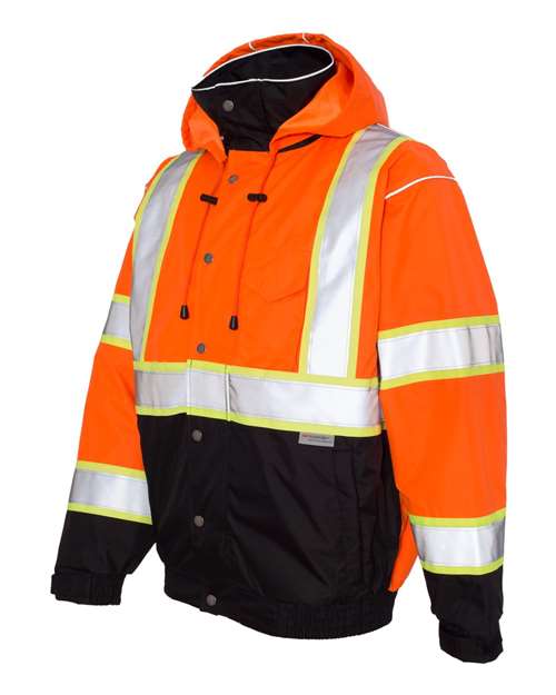 Kishigo JS119-120 Unisex Premium Brilliant Series® Bomber Jacket