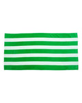 Carmel Towel Company C3060S Cabana Stripe Velour Beach Towel