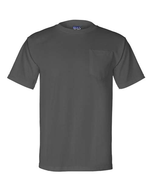 Bayside 3015 Unisex Union-Made Pocket T-Shirt