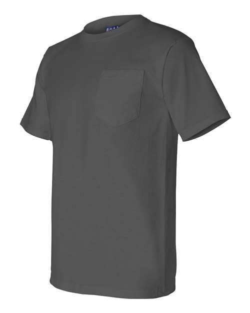 Bayside 3015 Unisex Union-Made Pocket T-Shirt