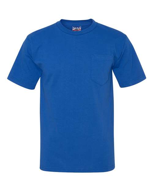 Bayside 3015 Unisex Union-Made Pocket T-Shirt