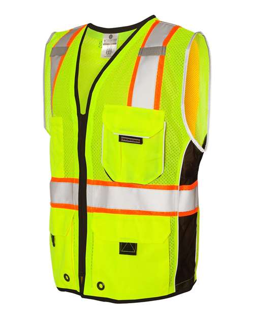 Kishigo 1513-1514 Unisex Premium Black Series® Heavy-Duty Vest