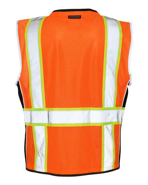 Kishigo 1513-1514 Unisex Premium Black Series® Heavy-Duty Vest