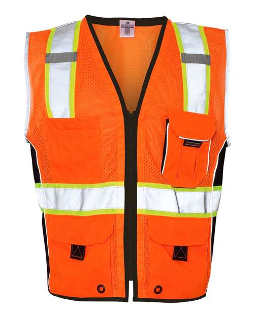 Kishigo 1513-1514 Unisex Premium Black Series® Heavy-Duty Vest