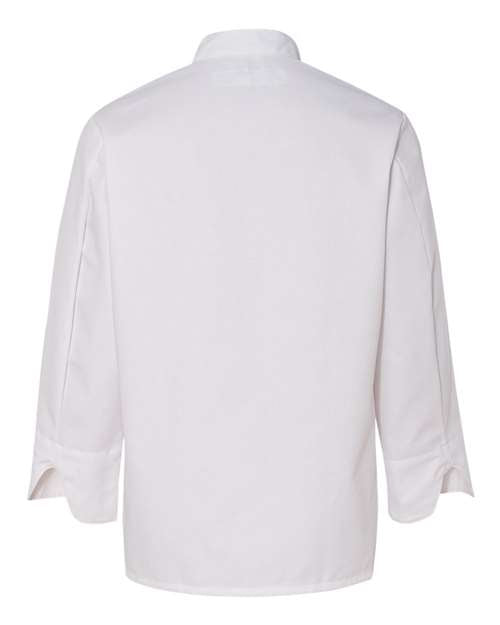 Chef Designs 0414 Eight Knot Button Chef Coat with Thermometer Pocket