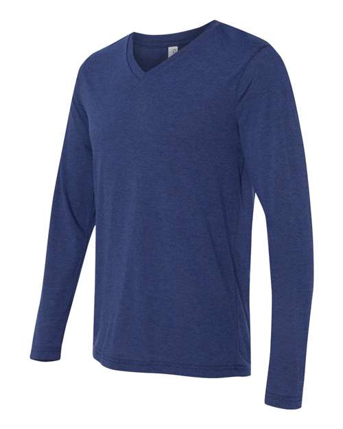 BELLA + CANVAS 3425 Unisex Long Sleeve V-Neck Tee