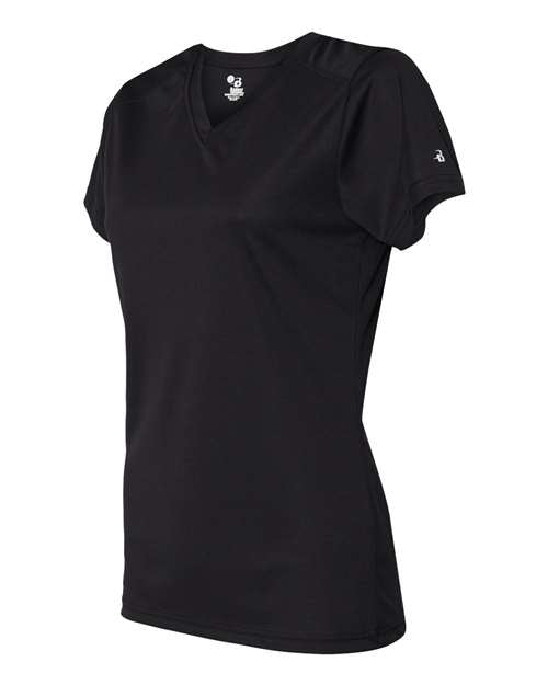Badger 4162 Women’s B-Core V-Neck T-Shirt