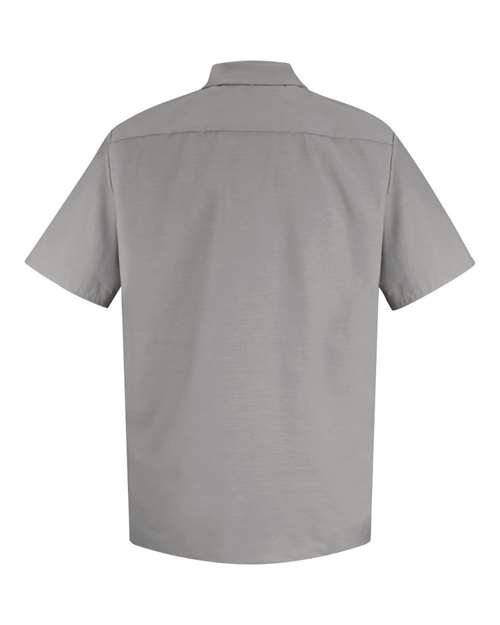 Red Kap SP26 Men's Specialized Short Sleeve Pocketless Work Shirt