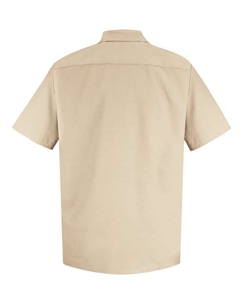 Red Kap SP26 Men's Specialized Short Sleeve Pocketless Work Shirt