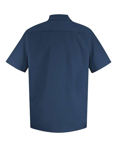Red Kap SP26 Men's Specialized Short Sleeve Pocketless Work Shirt