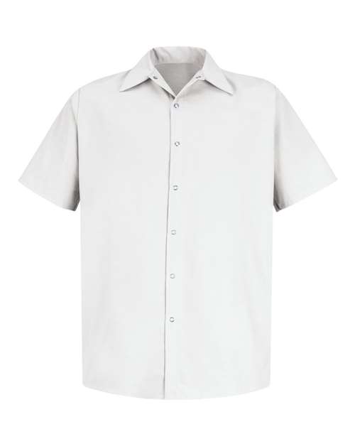 Red Kap SP26 Men's Specialized Short Sleeve Pocketless Work Shirt