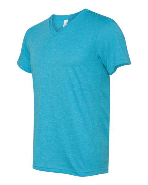 BELLA + CANVAS 3415 Unisex Triblend V-Neck Tee