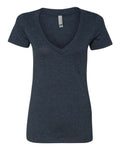 Next Level 6640 Women’s CVC Deep V-Neck Tee