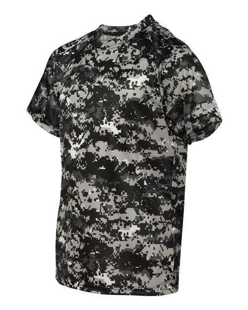 Badger 2180 Youth Digital Camo T-Shirt