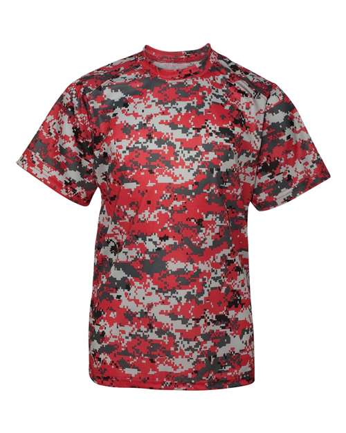 Badger 2180 Youth Digital Camo T-Shirt