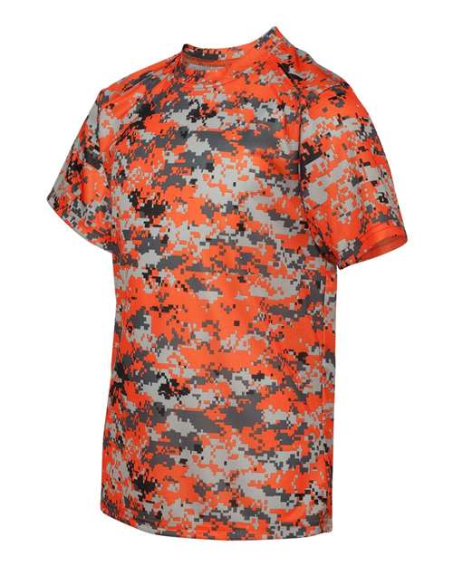 Badger 2180 Youth Digital Camo T-Shirt