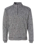 J. America 8614 Men's Cosmic Fleece Quarter-Zip Sweatshirt