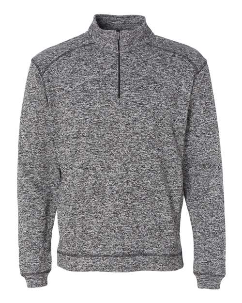 J. America 8614 Men's Cosmic Fleece Quarter-Zip Sweatshirt