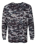 Badger 4184 Men's Digital Camo Long Sleeve T-Shirt