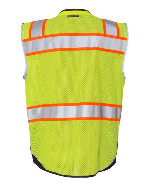 Kishigo 1515-1516 Unisex Premium Black Series® Black Bottom Class 2 Vest
