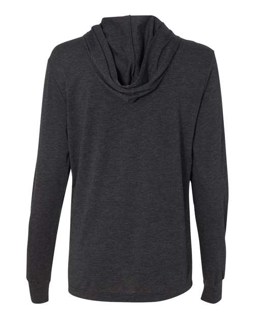 BELLA + CANVAS 3512 Unisex Jersey Hooded Long Sleeve Tee
