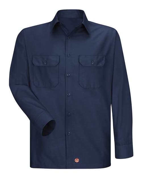 Red Kap SY50 Men's Ripstop Long Sleeve Shirt