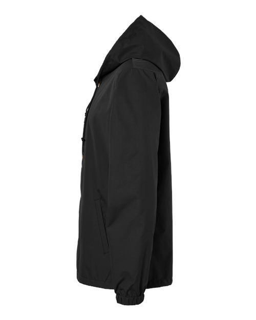 Independent Trading Co. EXP95NB Men's Water-Resistant Hooded Windbreaker