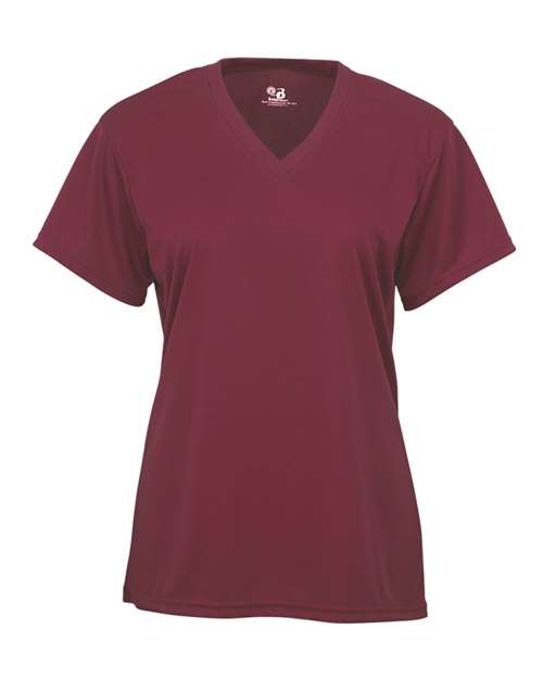 Badger 4162 Women’s B-Core V-Neck T-Shirt