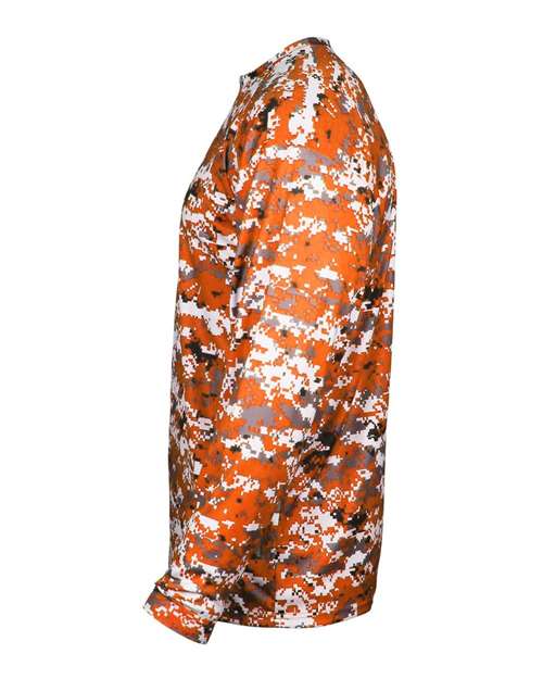Badger 4184 Men's Digital Camo Long Sleeve T-Shirt