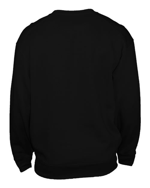 Badger 1252 Unisex Pocket Crewneck Sweatshirt